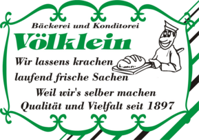 Logo von der Bäckerei und Konditorei Völklein